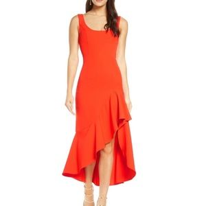 NWOT Bardot Esther Frill Dress